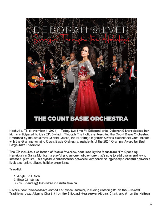 Deborah Silver Swingin’ Through The Holidays